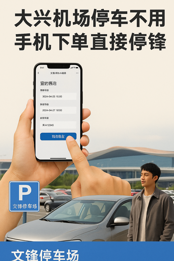 不想大興機場停車遇糟心事？選文鋒，提前給自己省麻煩