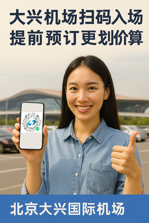 大興機(jī)場(chǎng)停車不用急，文鋒小程序一鍵預(yù)約更高效